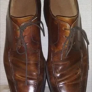 Magnanni Romelo Cognac Mens sz 8.5 M Lace Up Apron Toe Derby Shoes 13723 Magnanni Romelo Cognac Mens sz 8.5 M Lace Up Apron Toe Derby  main image 2